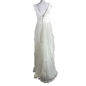 Unisex Lilly - Evening dress, size 40 - White (3)