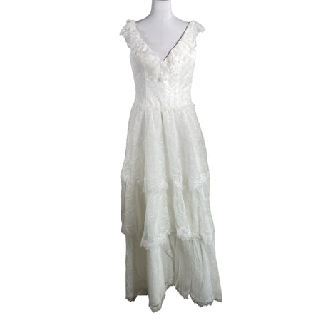Unisex Lilly - Evening dress, size 40 - White ()