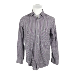 Unisex Massimo Dutti - Collared shirt, size L - Violet (2)