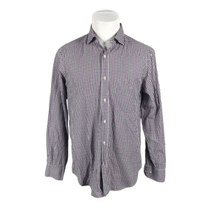 Unisex Massimo Dutti - Collared shirt, size L - Violet (1)