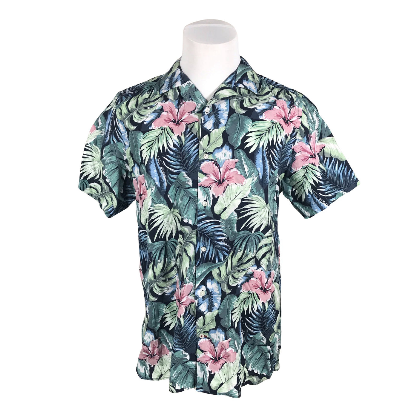 Unisex Tommy Hilfiger - Collared shirt, size L - Green (1)