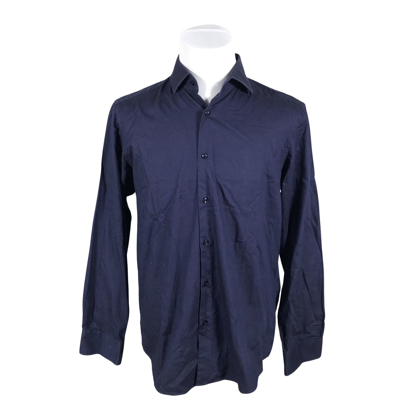Unisex Hugo Boss - Collared shirt, size L - Blue (2)