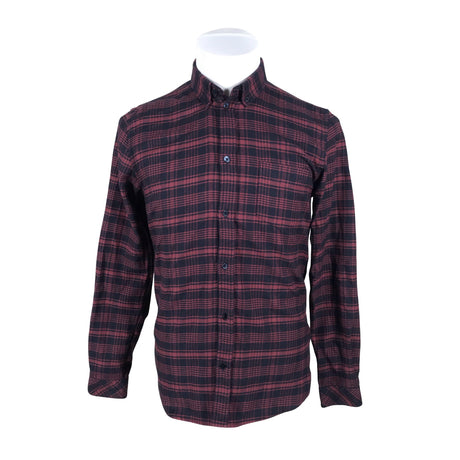 Unisex Samsoe&Samsoe - Flannel shirt, size M - Blue (2)