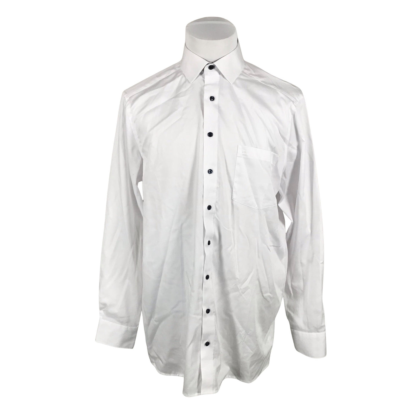 Unisex Olymp - Collared shirt, size XL - White (1)