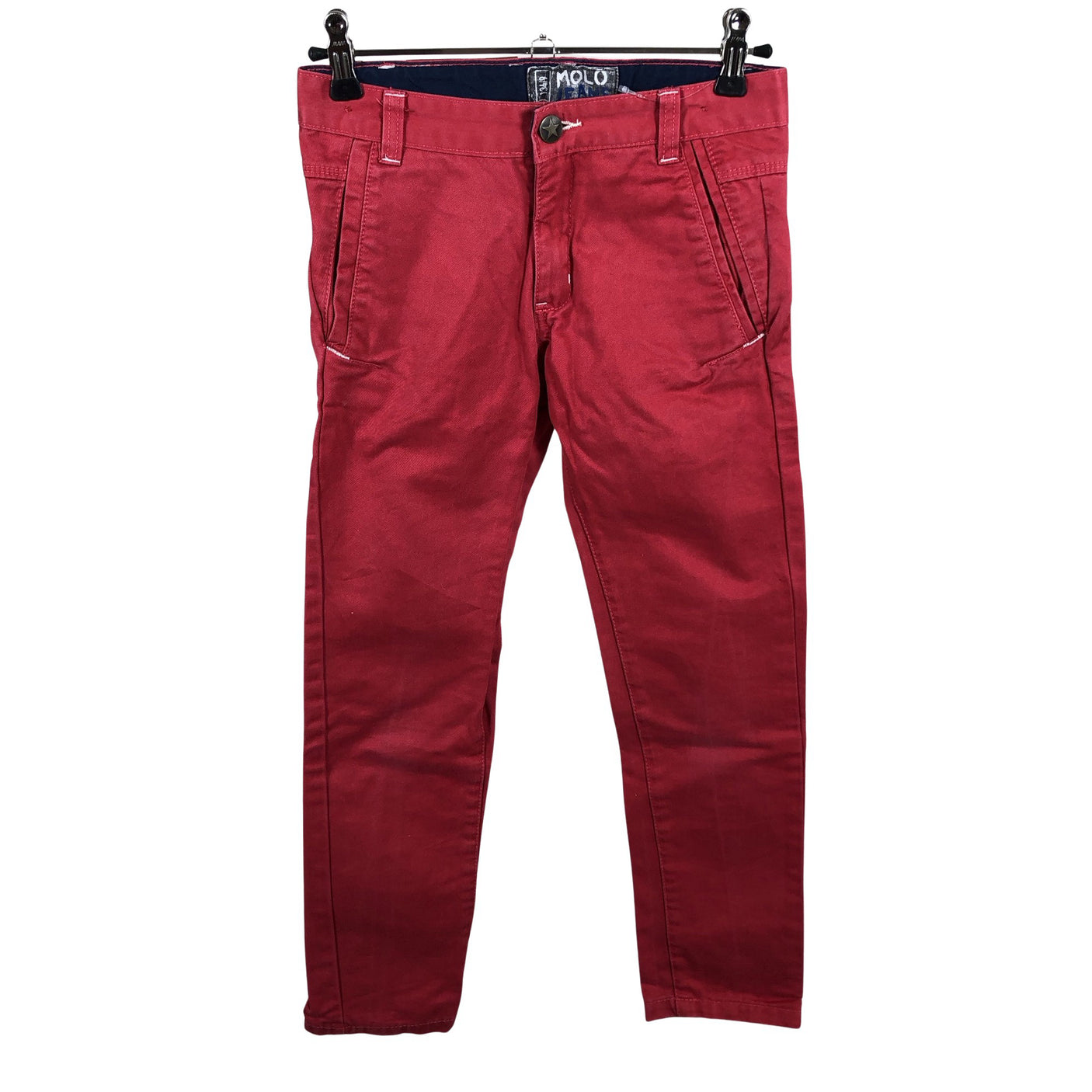 Unisex Molo Kids - Slacks, size 128 - 134 - Red (1)