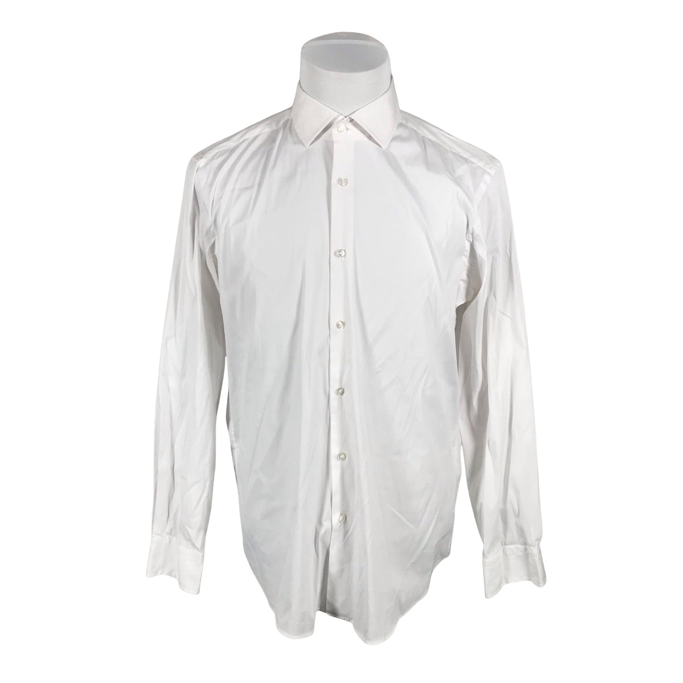 Unisex Hugo Boss - Collared shirt, size L - White (2)