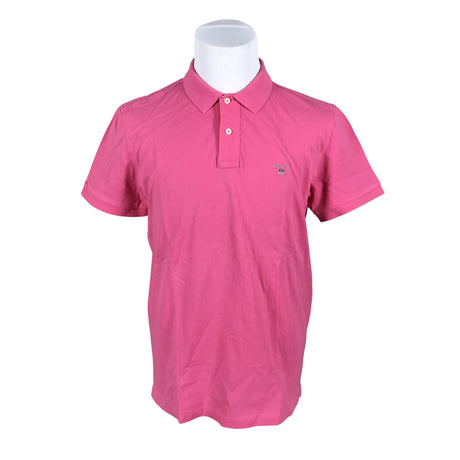 Unisex Gant - Polo shirt, size L - Light pink (2)