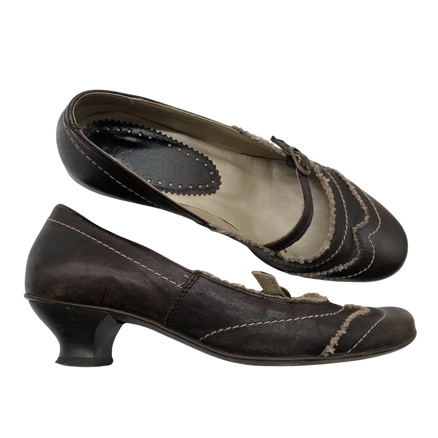 Unisex Varese - High heels, size 36 - Brown (1)