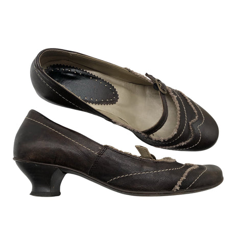 Unisex Varese - High heels, size 36 - Brown ()
