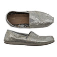 Unisex Toms - Loafers, size 36 - Silver ()