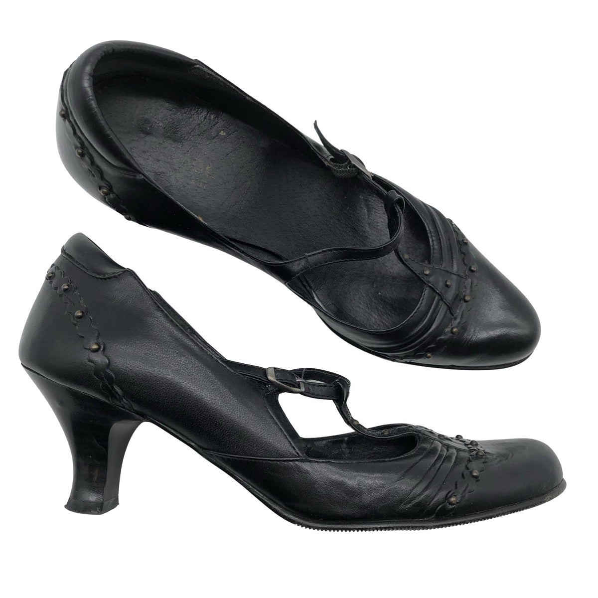 Unisex Bianco - High heels, size 37 - Black (1)
