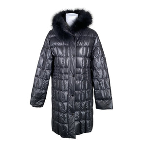 Unisex Junge - Down jacket, size 44 - Black (1)