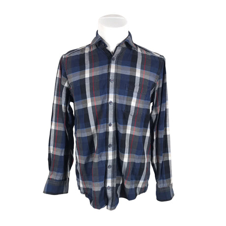 Unisex Casa Moda - Collared shirt, size L - Blue (2)