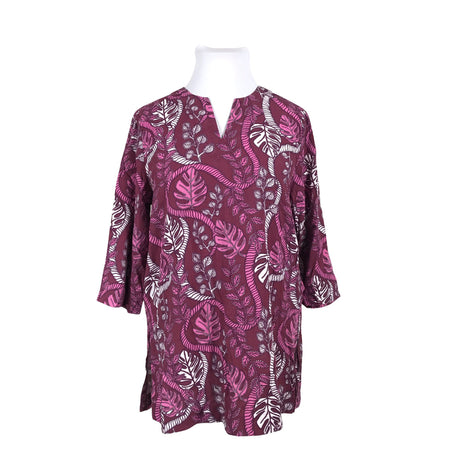 Unisex Nanso - Schiffon tunic, size 44 - Wine red ()