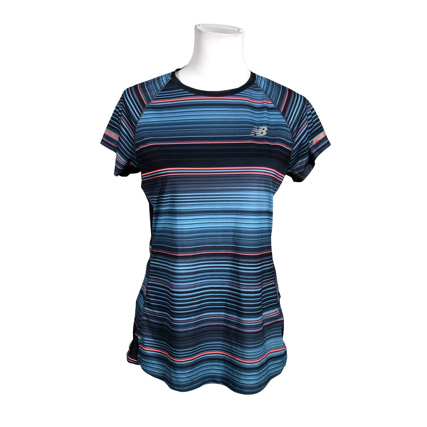 Unisex New Balance - Sports shirt, short sleeve, size 38 - Blue (1)