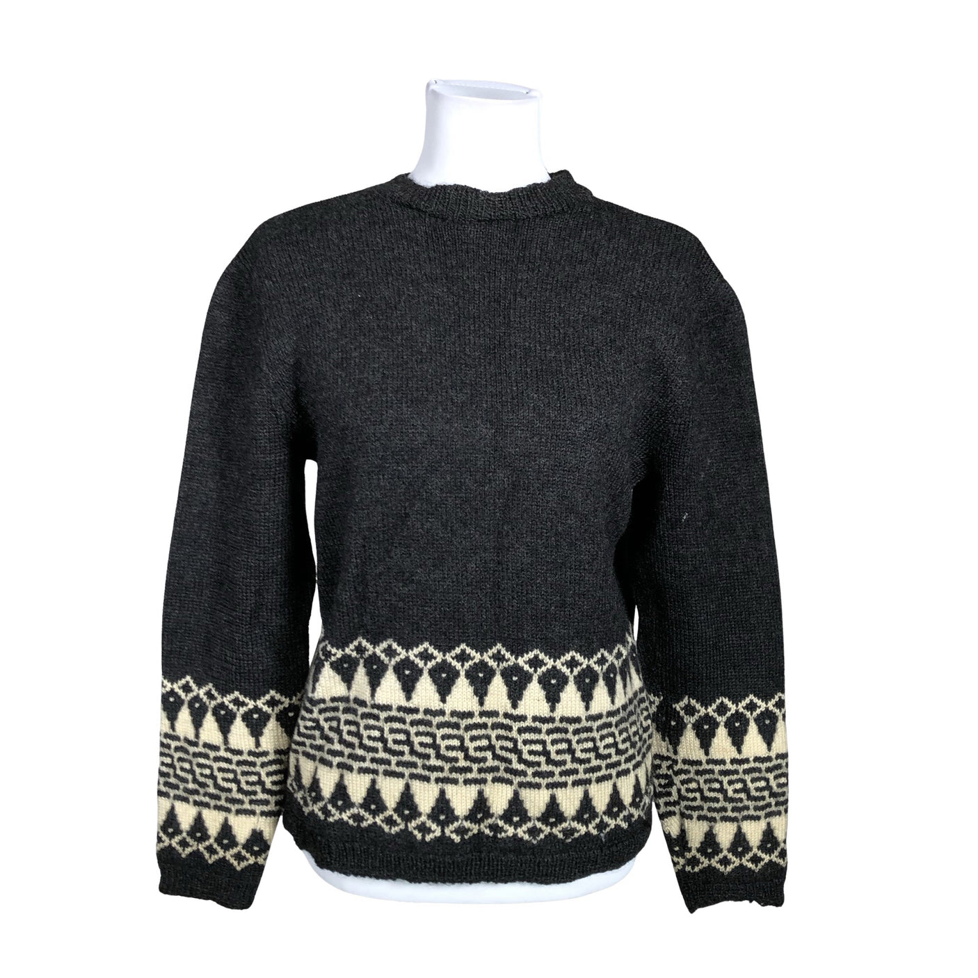 Unisex Handmade - Sweater, size 38 - Gray (1)