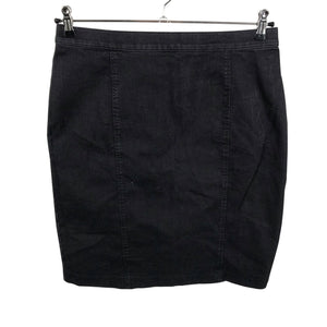 Unisex Voglia - Denim skirt, size 38 - Black (2)