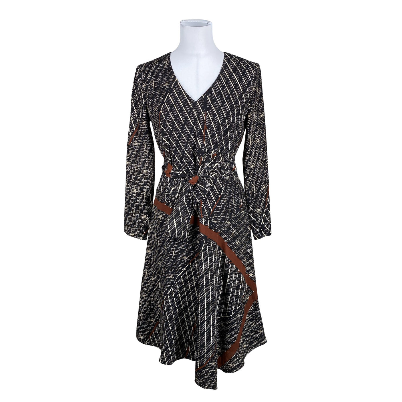 Unisex Ril's - Schiffon dress, size 36 - Black (1)