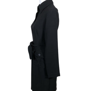 Unisex Andiata - Schiffon dress, size 36 - Black (2)