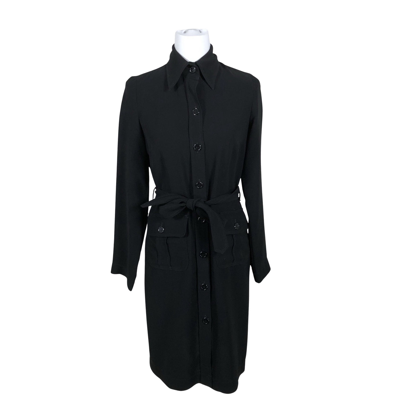 Unisex Andiata - Schiffon dress, size 36 - Black (1)