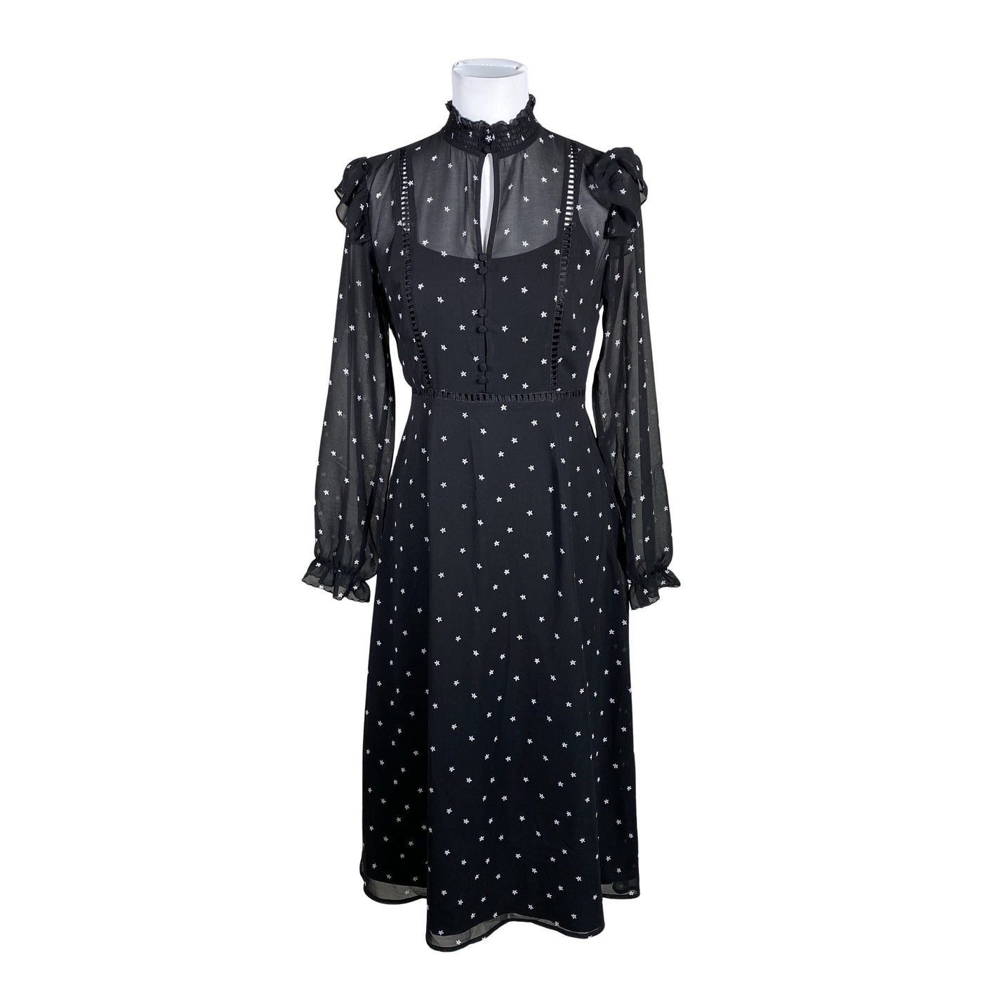 Unisex Miss Selfridge - Party dress, size 38 - Black (1)