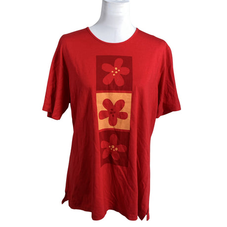 Unisex Nanso - T-shirt, size 38 - Red ()