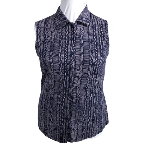 Unisex Nanso - Tricot tank top, size 42 - Blue ()