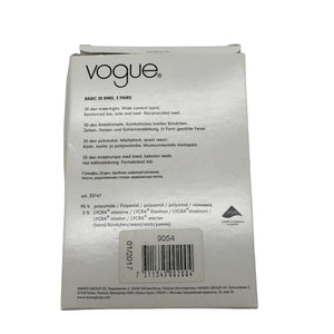 Unisex Vogue - Socks, size 39 - Beige (2)