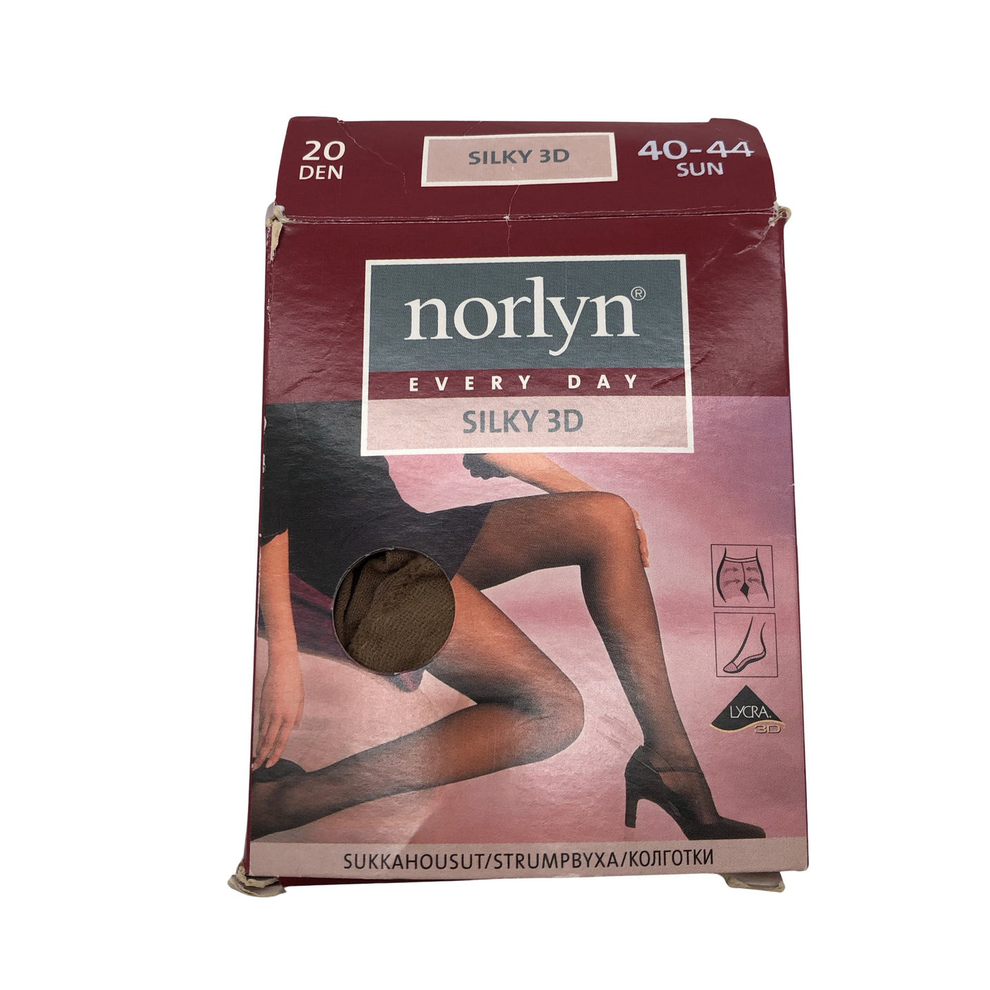 Unisex Norlyn - Stockings, thin, size 42 - Beige (1)
