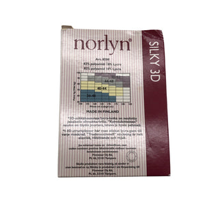 Unisex Norlyn - Stockings, thin, size 38 - Gray (2)