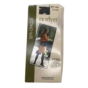 Unisex Norlyn - Stockings, thin, size 42 - Gray (1)