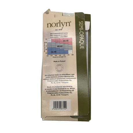 Unisex Norlyn - Stockings, thin, size 42 - Gray (2)