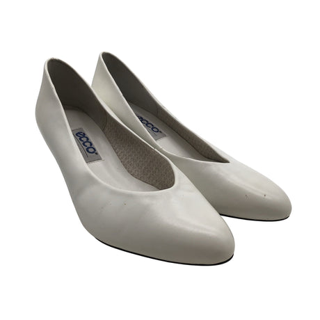 Unisex Ecco - High heels, size 37 - White (2)