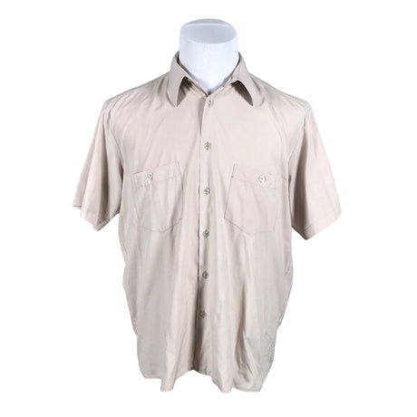 Unisex Tiklas - Collared shirt, size L - Beige ()