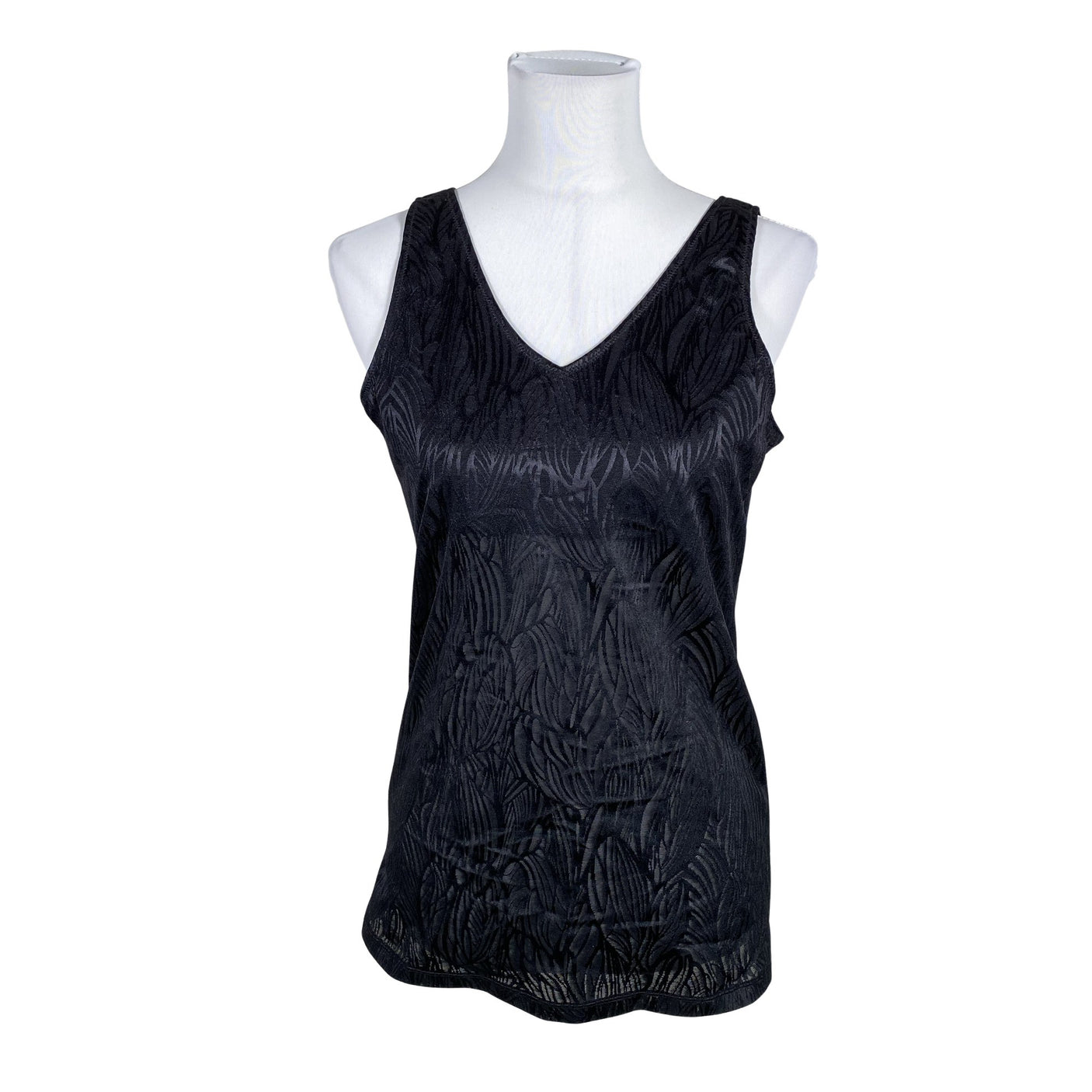 Unisex Patricia - Tricot tank top, size 40 - Black (1)
