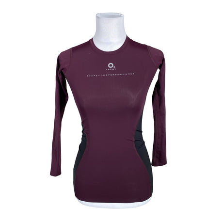 Unisex Zeropoint - Sports shirt, long sleeve, size 36 - Violet ()