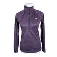 Unisex Under Armour - Sports shirt, long sleeve, size 36 - Violet ()