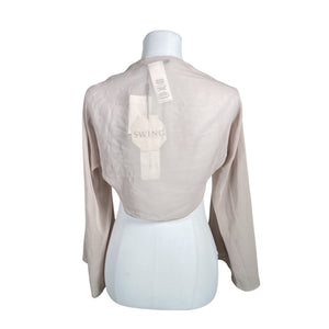 Unisex Swing - Evening bolero jacket, size 36 - Light pink (2)