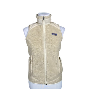 Unisex Patagonia - Fleece vest, size 32 - Beige (1)