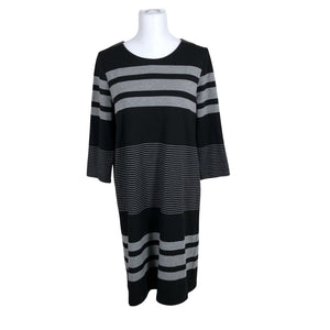 Unisex Soyaconcept - Tricot dress, size 40 - Black (1)