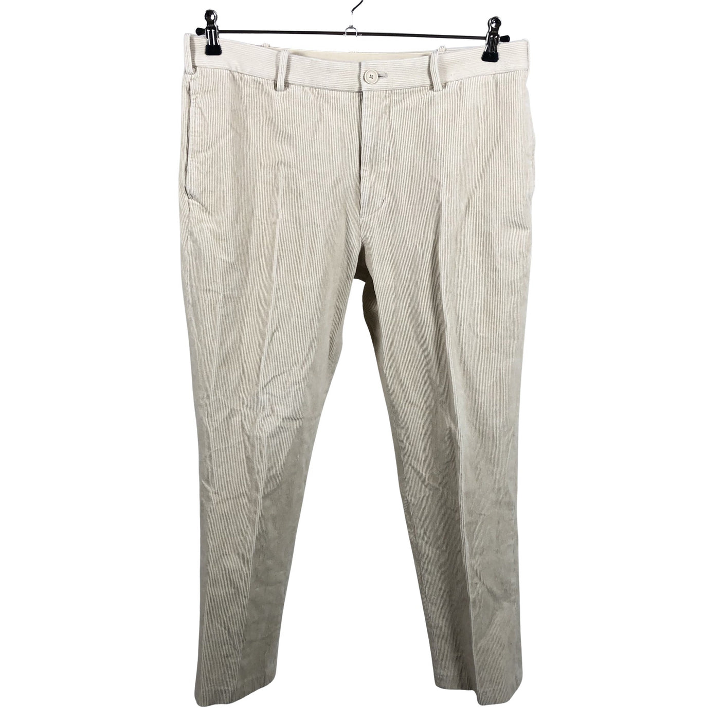Unisex Uniqlo - Velvet pants, size L - Beige (1)