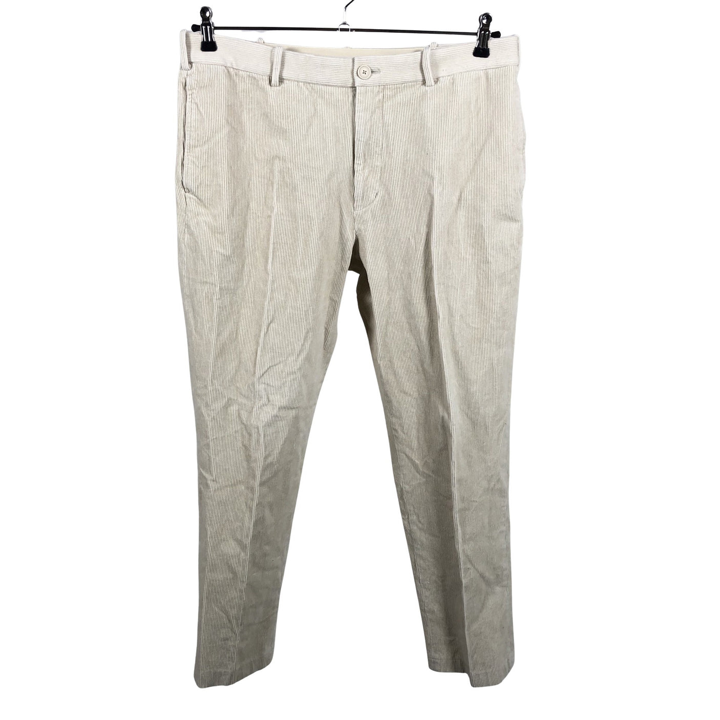 Unisex Uniqlo - Velvet pants, size L - Beige (2)
