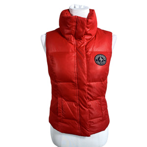 Unisex Abercrombie&Fitch - Winter vest, size 36 - Red (1)