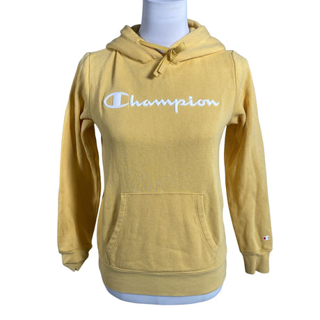 Unisex Champion - Hoodie, size 34 - Yellow ()