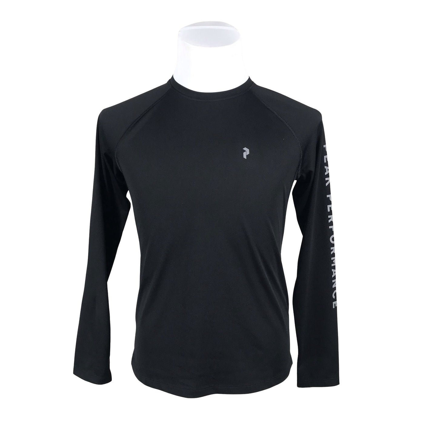 Unisex Peak Performance - Sports shirt, long sleeve, size L - Black (2)