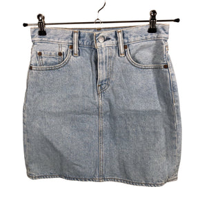 Unisex Levi's - Denim skirt, size W24 - Light blue (2)
