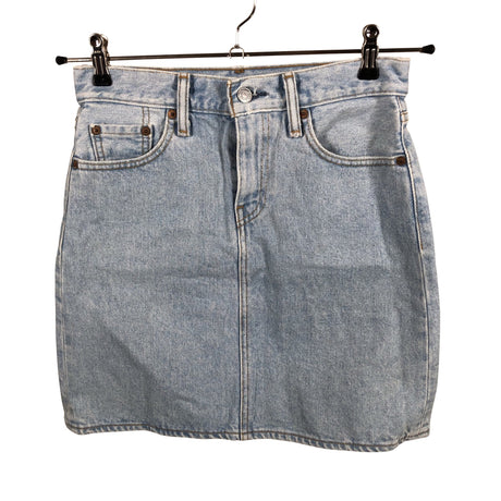 Unisex Levi's - Denim skirt, size W24 - Light blue (2)