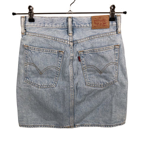 Unisex Levi's - Denim skirt, size W24 - Light blue (3)