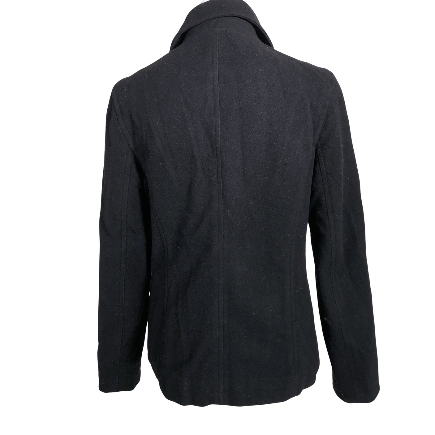 Unisex Busnel - Wool coat, size 38 - Black (2)