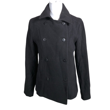 Unisex Busnel - Wool coat, size 38 - Black ()